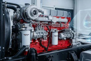 Rendimiento combustible camiones carga