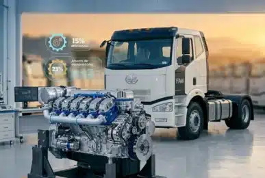 Motor Euro VI camiones ahorro