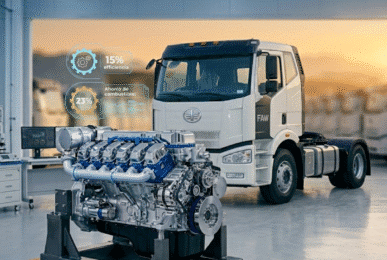 Motor Euro VI camiones ahorro