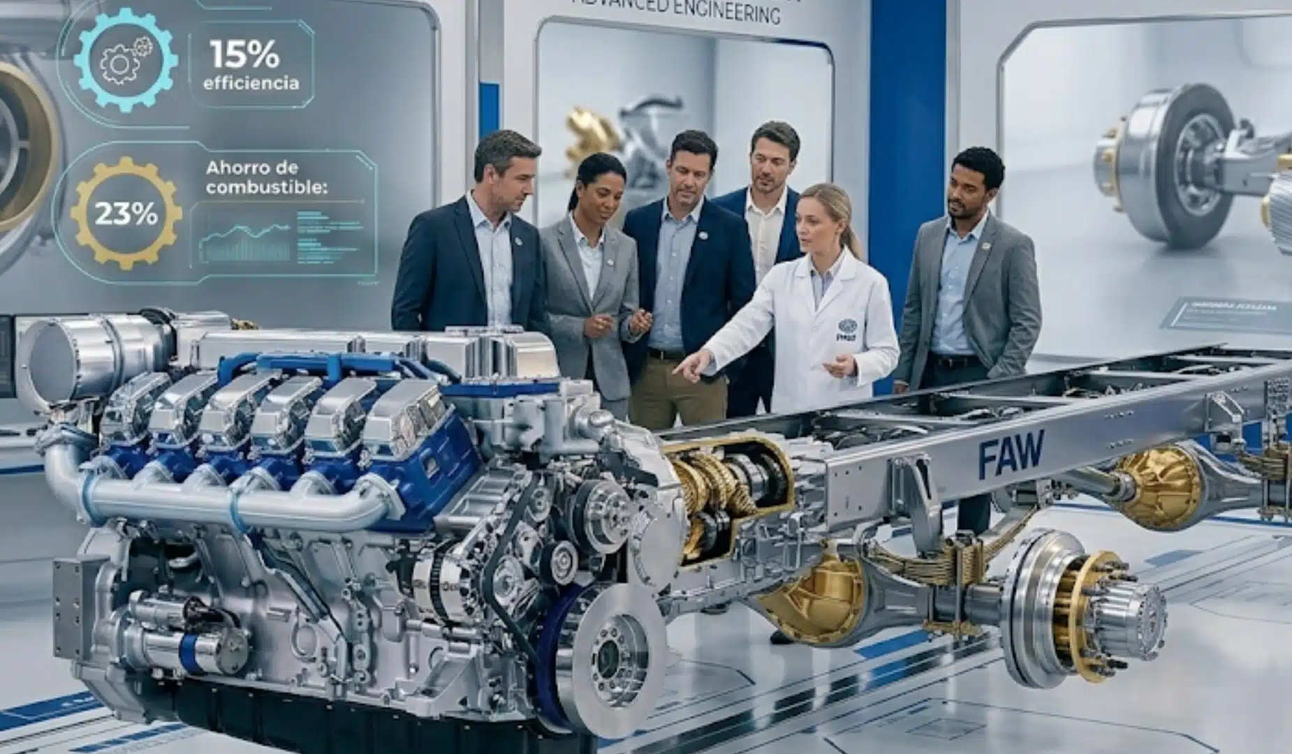 Componentes camiones FAW México