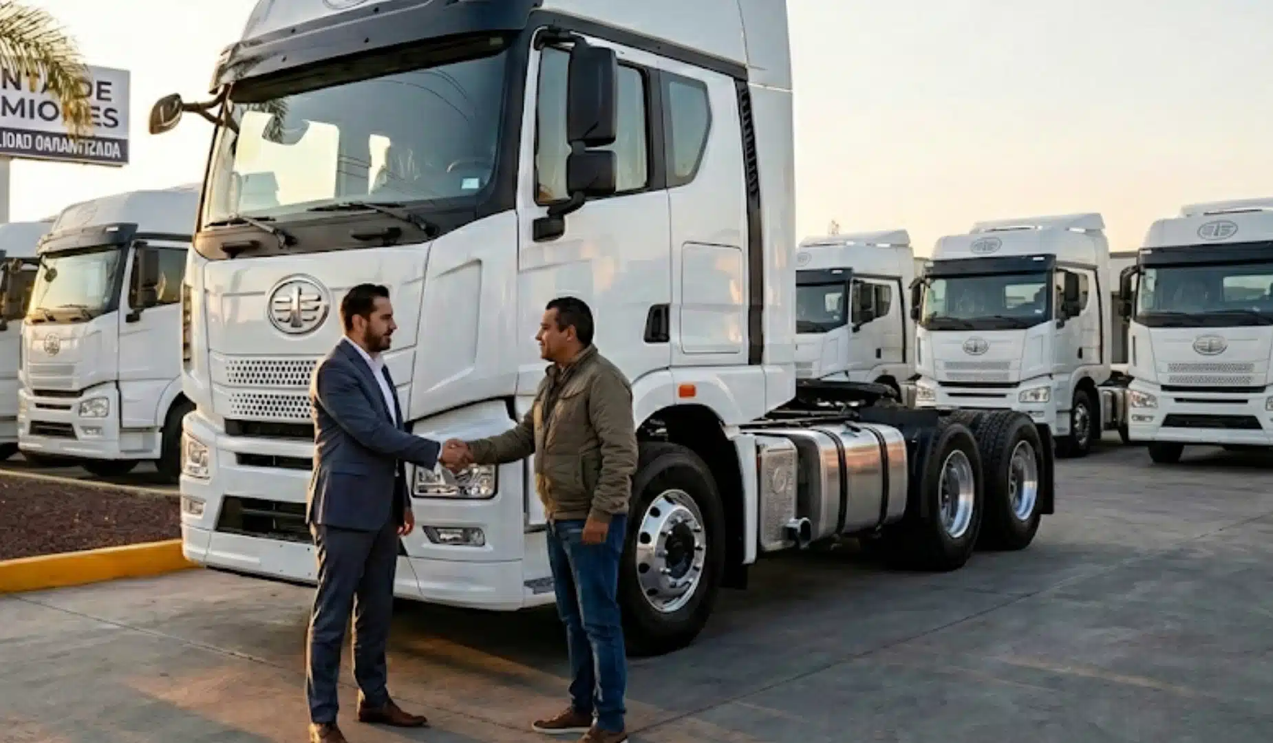 Venta camiones FAW usados