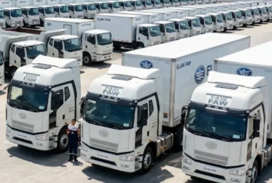 Venta flotillas camiones FAW