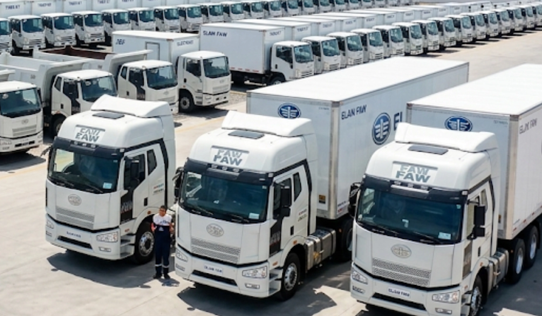 Venta flotillas camiones FAW