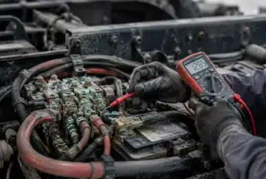 corrosión eléctrica en flotas