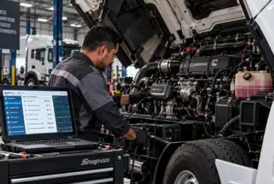 Diagnóstico computarizado en camiones de carga